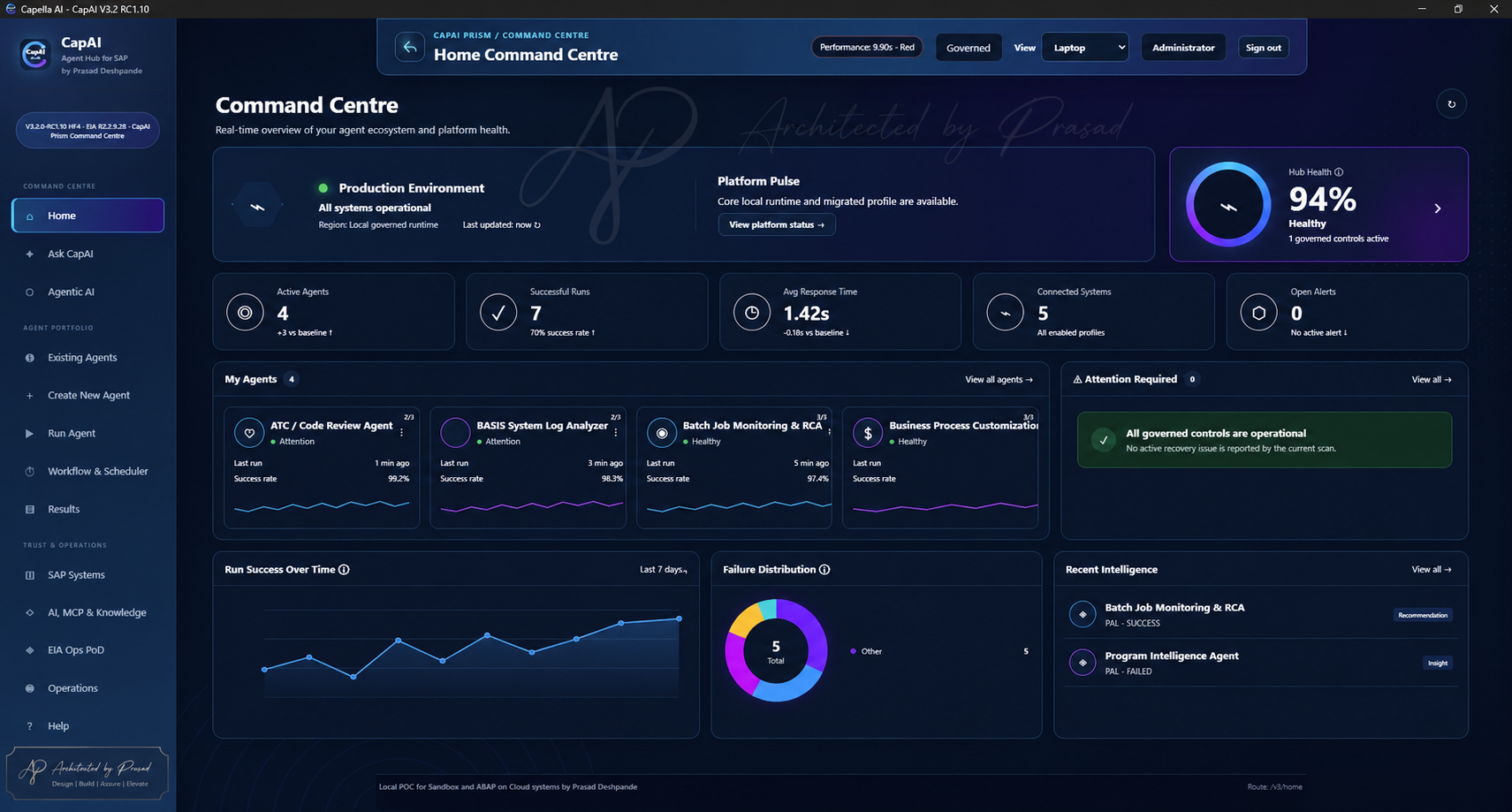 Approved screenshot or placeholder for CapAI Agent Hub
