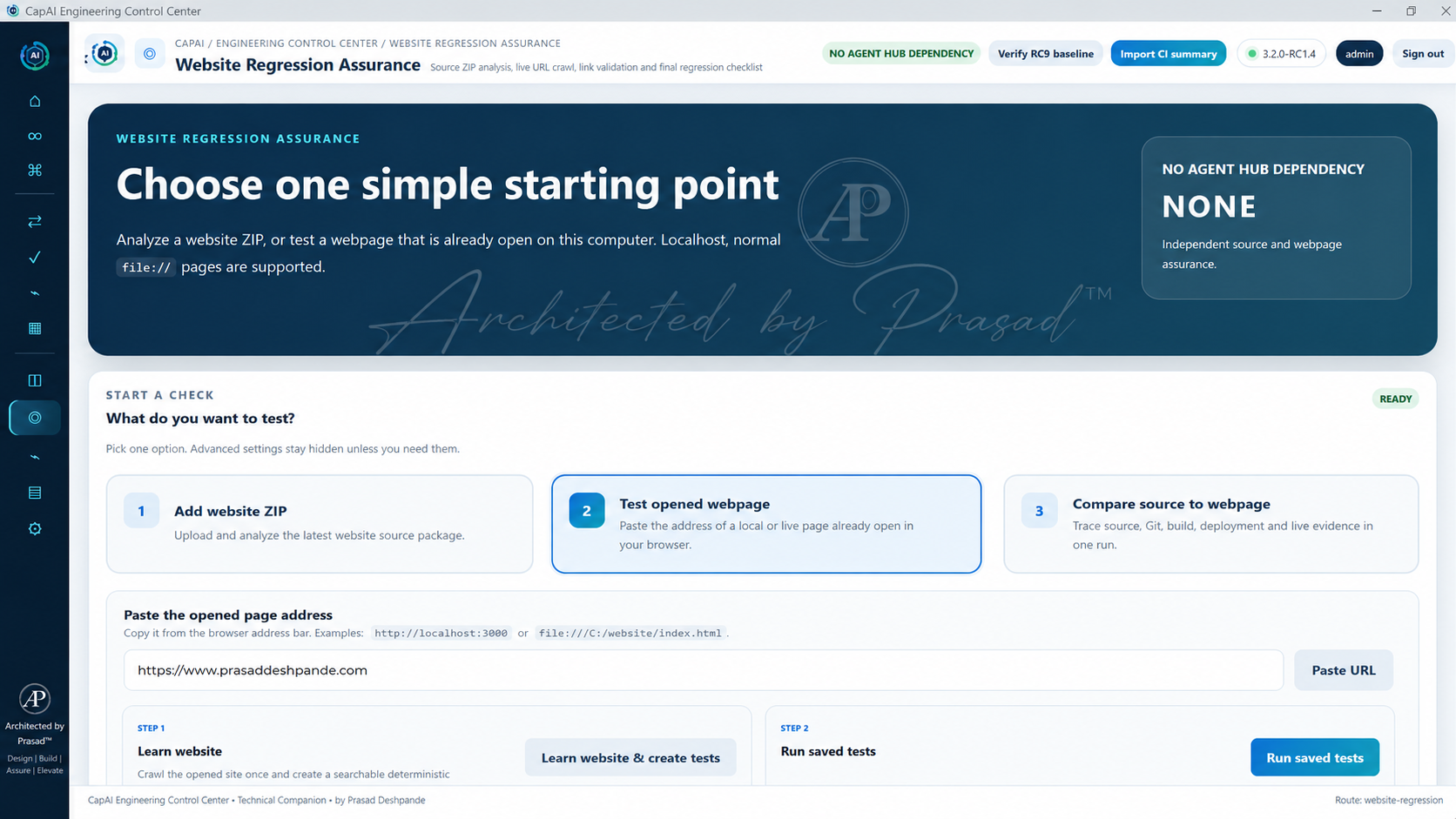 Approved screenshot or placeholder for CapAI Webpage Regression Bot